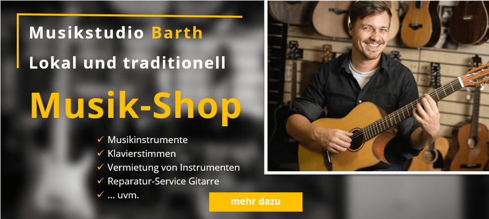 Musikstudio Barth Arnstorf Musikgeschäft und Musikshop
