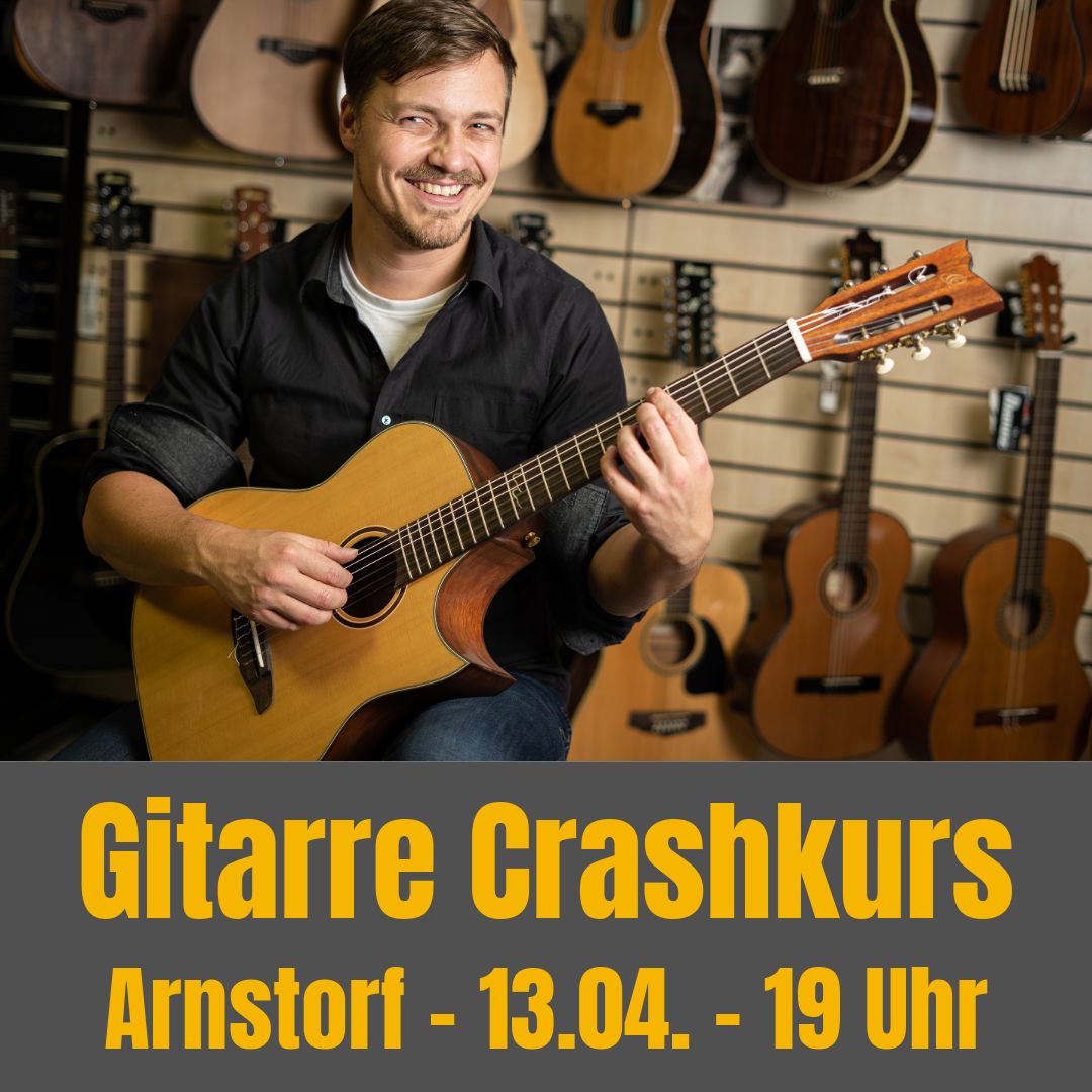 Gitarre Crash Kurs ab 13.04.2026 (Wochen)